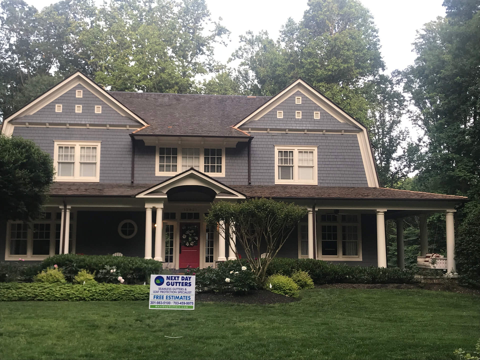House gutters installed in Baltimore Md