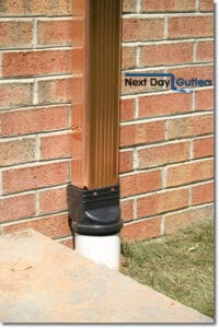 copper downspout - Potomac, Md